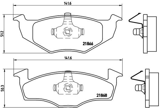 A.B.S. P 85 025 BREMBO Bremsbelagsatz, Scheibenbremse